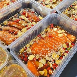 แซลมอนดองซีอิ๊วเกาหลี น้ำจิ้มแซ่บๆ