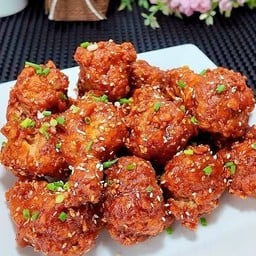 ไก่ทอดซอสเกาหลีน่องเล็ก