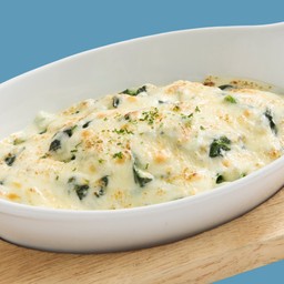 ผักโขม อบชีส