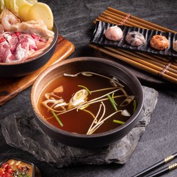 ซุปสุกี้ยากี้น้ำดำ