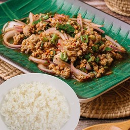 ลาบ (ราดข้าว)