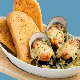 หอยแมลงภู่นิวซีแลนด์ อบชีส