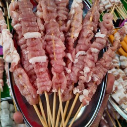 เซ็ตเนื้อหมูสด10ไม้