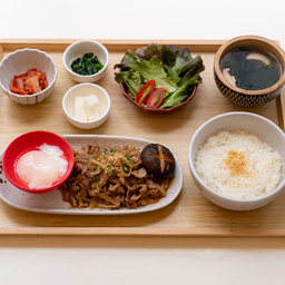 เซ็ตสันคอหมูคุโรบูตะสุกี้ยากี้
