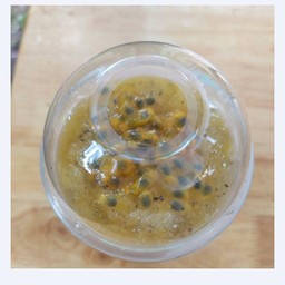 น้ำเสาวรสปั่นใส่น้ำผึ้ง