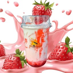 นมสดสตอเบอร์รี่