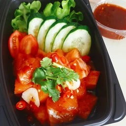 แซลมอนนัวปลาร้า