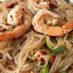 ยำเส้นเล็กกุ้ง