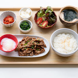 เซ็ตสันคอหมูคุโรบูตะเทริยากิ