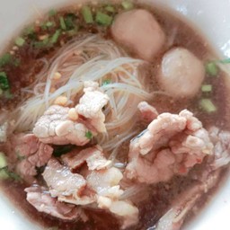 วุ้นเส้นน้ำใสเนื้อ