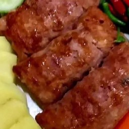 แหนมเอ็นไก่ย่าง