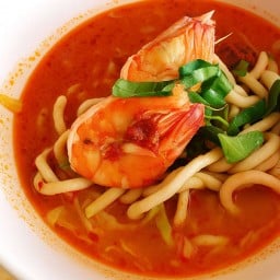 🦐อุด้งครีมต้มยำกุ้ง (Udon Cream Tom Yum Kung)
