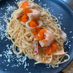 สปาเก็ตตี้ไข่กุ้ง