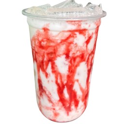 นมสดสตอเบอรี่