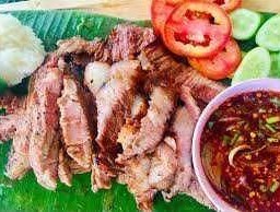 เนื้อย่างติดมัน
