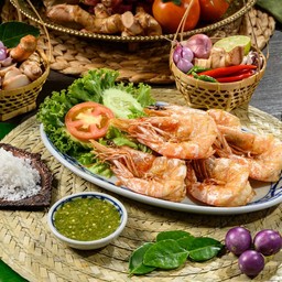 กุ้งใหญ่ทอดเกลือ