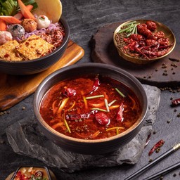 ซุปหมาล่าซิงซิง (ไม่มีน้ำมันวัว)