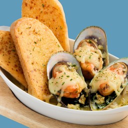 หอยแมลงภู่นิวซีแลนด์ อบชีส