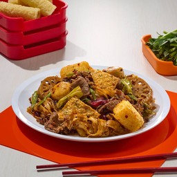 หมาล่าผัด เนื้อ