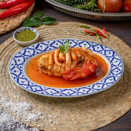 กุ้งแม่น้ำทอดเกลือโบราณ 500g