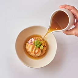 Grilled Scallop Ochazuke