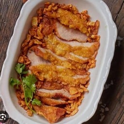 หมูสามชั้นทอดขมิ้น