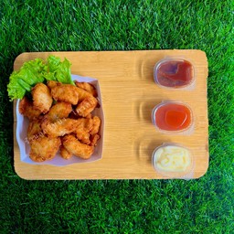 สันในไก่พริกไทยดำ ทอด !!