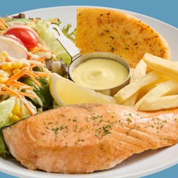 สเต๊กแซลมอน