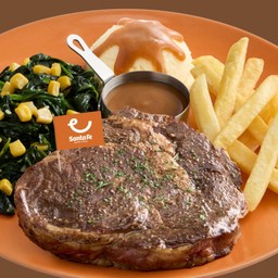 สเต๊กริบอาย เนื้อนำเข้า