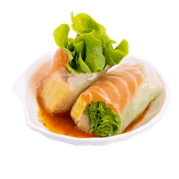 แซลมอนสลัดโรล