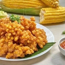 ข้าวโพดชุบแป้งทอด