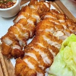 หมูสามชั้นทอด