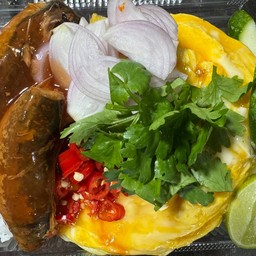 ข้าวไข่ข้นปลากระป๋อง