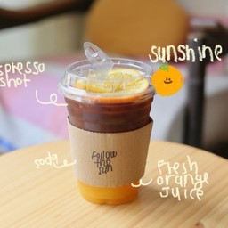 SUNSHINE : กาแฟส้มสด