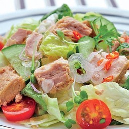 สลัดนินจาทูน่าสไปซี่