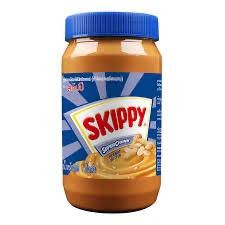 ปังปิ้ง-หน้าเนยถั่วแบบหยาบ (Skippy)