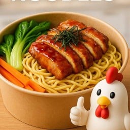 บะหมี่ ไก่ซอสเทอริยากิ