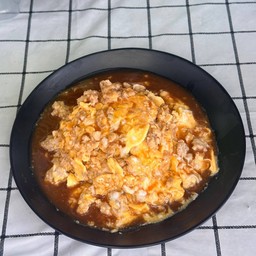 ข้าวไข่ข้นหมูสับ