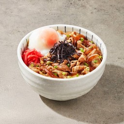 NIKU MESHI WITH POACHED EGG