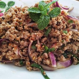 ลาบเนื้อ