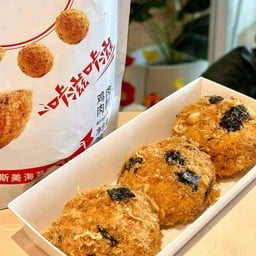 เค้กไก่หยองน้ำสลัด