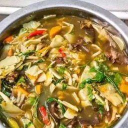 แกงหน่อไม้+เห็ดปลาร้า