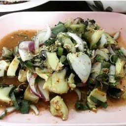 ลาบหอยโข่ง