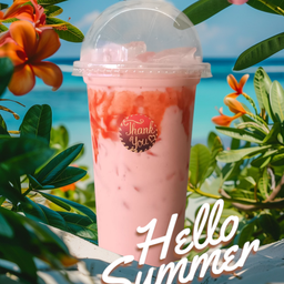 นมสดสตอเบอร์รี่