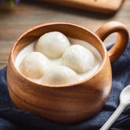 (D)-บัวลอยนมสด