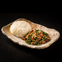 ข้าวกะเพราไก่สับ/Hygienic Chicken Kaprow