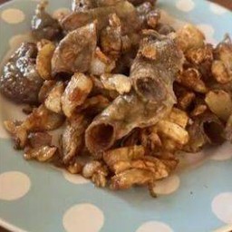 ไส้อ่อนทอดกระเทียม