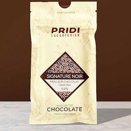 PRIDI Signature Noir 64% Dark Chocolate Bar
