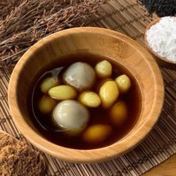 (D)-บัวลอยแปะก๊วยน้ำขิง