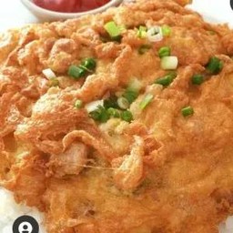 ข้าวไข่เจียวหมูสับ